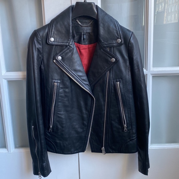 rag & bone Motorcycle Leather Jacket - Picture 3 of 17